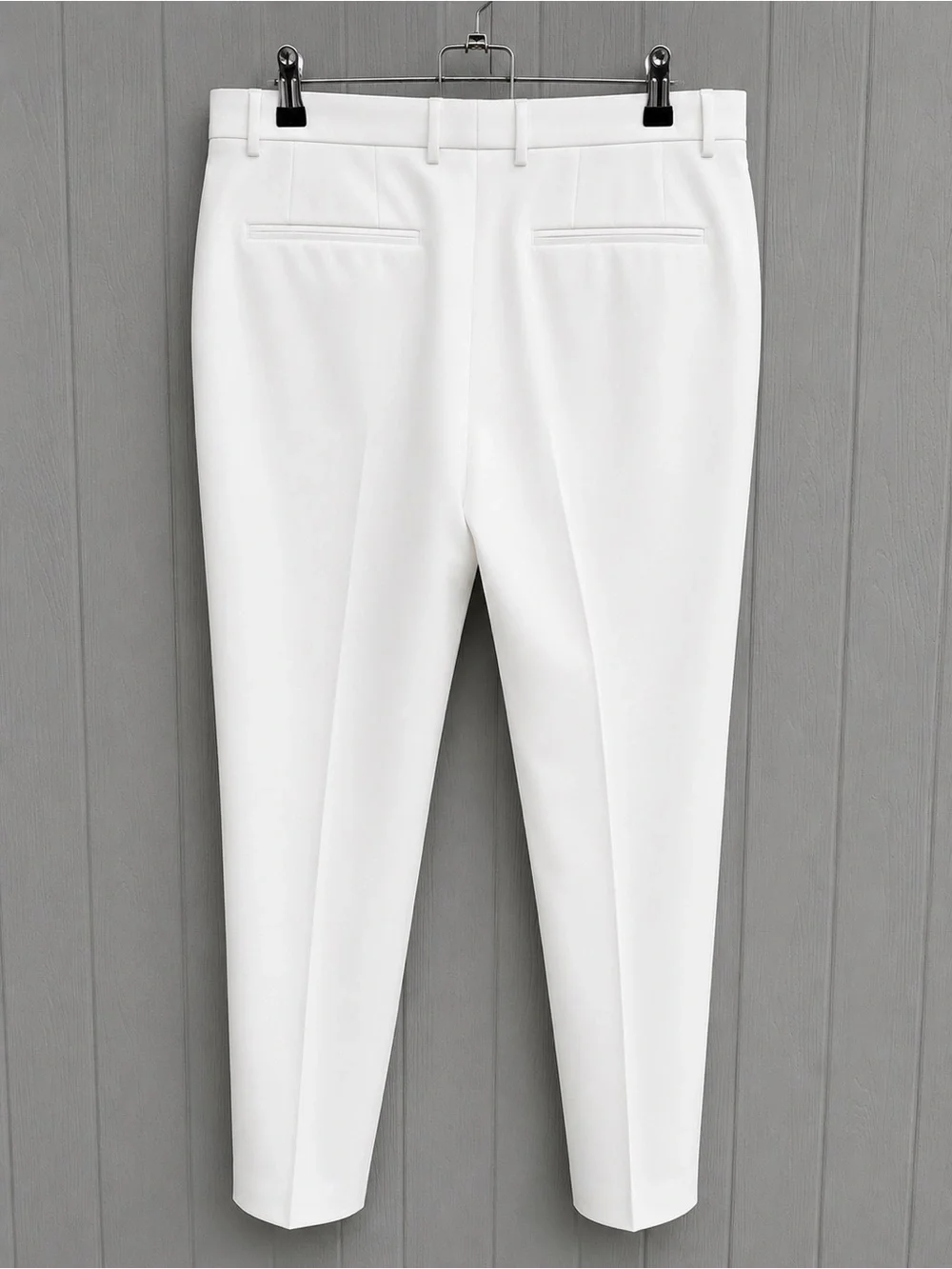 Zara Men’s Slim Fit White Trousers 🤍